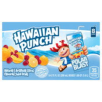 Hawaiian Punch Juice Drink, Polar Blast, 8 Pack - 8 Each