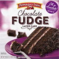 Pepperidge Farm Layer Cake, Chocolate Fudge, 19.6 Ounce