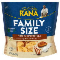 Rana Tortelloni, Signature, Chicken Mozzarella, Family Size - 20 Ounce