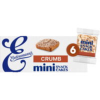 Entenmann's Crumb Cinnamon Sugar Mini Snack Cakes, 6 packs, 12.25 oz - 6 Each
