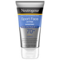 Neutrogena Sport Face Oil-Free Broad Spectrum SPF 70+ Sunscreen - 2.5 Fluid ounce