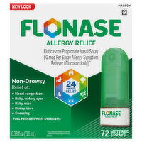 Flonase Nasal Spray Non-Drowsy Full Prescription Strength Allergy Relief - 0.38 Fluid ounce