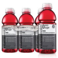 vitaminwater  xxx, Electrolyte Enhanced Water W/ Vitamins, Açai-Blueberry-Pomegranate Drinks - 6 Each