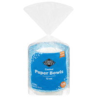 First Street Coated 12 Oz Paper Bowls - 125 Each