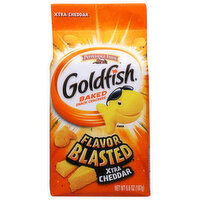 Goldfish Snack Crackers, Baked, Xtra Cheddar - 6.6 Ounce