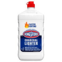 Kingsford Charcoal Lighter, Faster Lighting, Odorless - 64 Fluid ounce