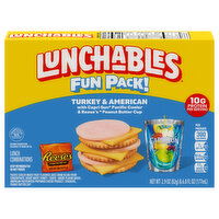 Lunchables Turkey and American Lunch Combinations Fun Pack - 2.9 Ounce