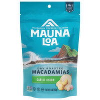 Mauna Loa Dry Roasted Garlic Onion Macadamias - 4 Ounce