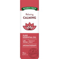 Nature's Truth Essential Oil, Pure, Calming, Relaxing, Botanical Blend - 0.51 Fluid ounce