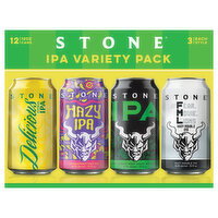 Stone IPA Variety Pack Beer - 12 Each