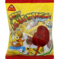 Beny Hard Candies Lollipop, Mango Flavored, Covered with Chili - 40 Each