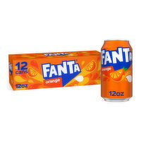 Fanta  Orange Soda Soft Drink Fridge Pack