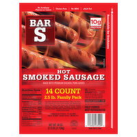 Bar S Hot Smoked Sausage