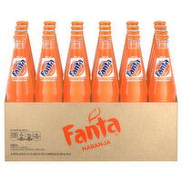 Fanta Soda, Orange, 16.9 fl oz - 24 Each