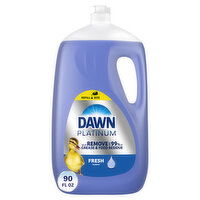 Dawn Platinum Dish Soap, Refreshing Rain, 90 Ounce