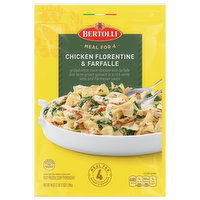 Bertolli Chicken Florentine & Farfalle, Meal for 4, 44 Ounce