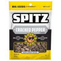 Spitz Cracked Pepper Flavored Sunflower Seeds - 6 Ounce