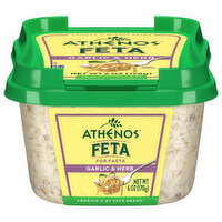 Athenos Garlic & Herb Feta for Pasta - 6 Ounce