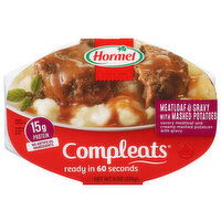 Hormel Meatloaf & Gravy with Mashed Potatoes