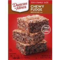 Duncan Hines Chewy Fudge Brownie Mix, 18.3 Ounce