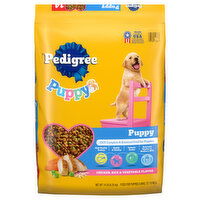 Pedigree Food for Puppies, Chicken, Rice & Vegetable Flavor, Puppy, 6 Wks. to 18 Mos. - 14 Pound