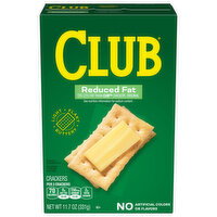Club Crackers, Reduced Fat - 11.7 Ounce