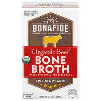 Bonafide Provisions Bone Broth, Organic, Beef - 16.9 Ounce