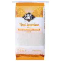 First Street Rice, Thai Jasmine - 25 Pound