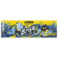 Brisk Iced Tea, Lemon Flavor, 12 Each