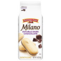 Pepperidge Farm Distinctive Cookies, Double Dark Chocolate - 15 Each