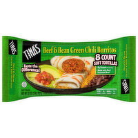 Tina's Burrito, Beef & Bean Green Chili