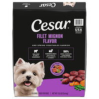 Cesar Gourmet Adult Filet Mignon Flavor Food for Dogs - 12 Pound