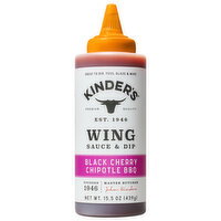 Kinder's Black Cherry Chipotle BBQ Wing Sauce & Dip - 15.5 Ounce