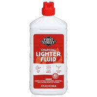 First Street Charcoal Lighter Fluid - 32 Fluid ounce