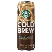 Starbucks Coffee Drink, Vanilla Sweet Cream, Premium, Cold Brew - 11 Ounce