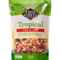 First Street Trail Mix, Tropical - 32 Ounce