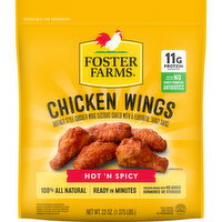 Foster Farms Hot & Spicy Chicken Wings, Frozen