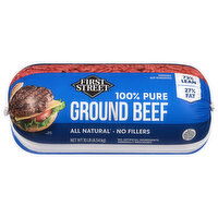First Street 100% Pure 73%/27% Ground Beef - 10 Pound