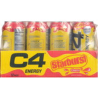 C4 Energy Drink, Superhuman Performance, Cherry, 12 Pack - 12 Each