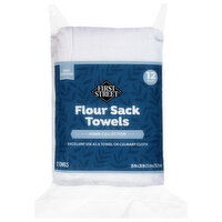 First Street Home Collection Flour Sack Towels - 12 Each