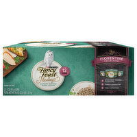 Fancy Feast Cat Food, Gourmet, Florentine Collection - 12 Each