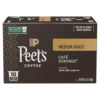 Peet's Coffee Pods Medium Roast Cafe Domingo Coffee