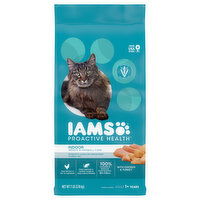 IAMS Cat Nutrition, Premium, Indoor, Weight & Hairball Care, Adult 1+ Years - 7 Pound