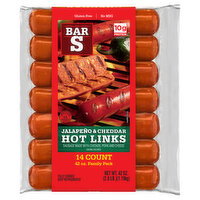 Bar S Jalapeno & Cheddar Hot Links Family Pack