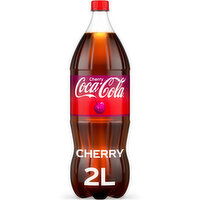 Coca-Cola  Cherry Soda Soft Drink Bottle