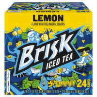 Brisk Iced Tea, Lemon, 24 Pack, 288 Ounce