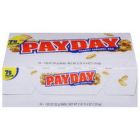 PayDay Peanut Caramel Bar, 24 Each