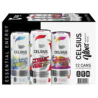 Celsius Astro Vibe/Cosmic Vibe/Galaxy Vibe Energy Drink - 12 Each