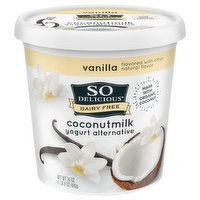 So Delicious Dairy Free Yogurt Alternative, Coconutmilk, Vanilla, 24 Ounce