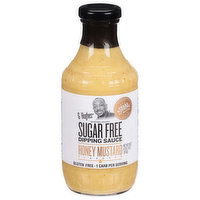 G Hughes Dipping Sauce, Sugar Free, Honey Mustard Flavored - 18 Ounce